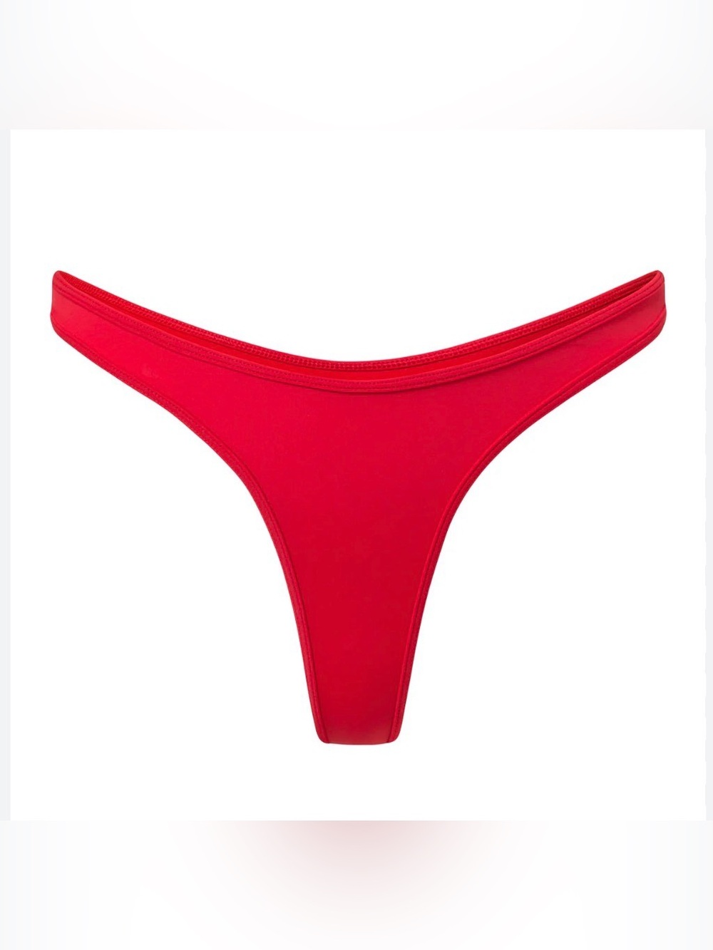 Goi | red thong bikini bottom